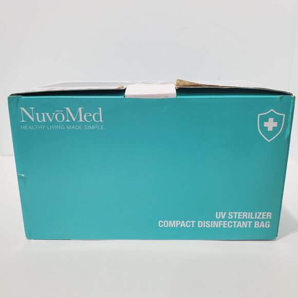 NuvoMed UV Sterilizer Compact Disinfectant Bag Black OPEN BOX - Picture 6 of 15